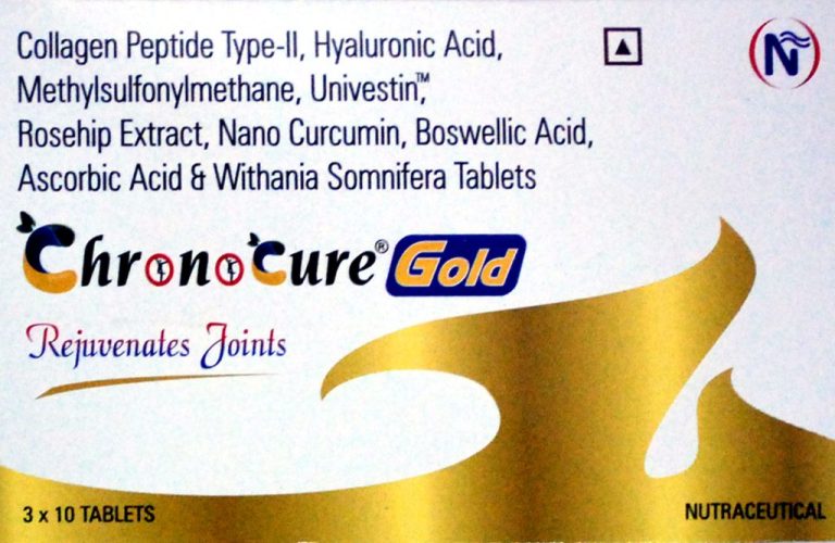 CHRONOCURE GOLD REJUVENATES JOINTS